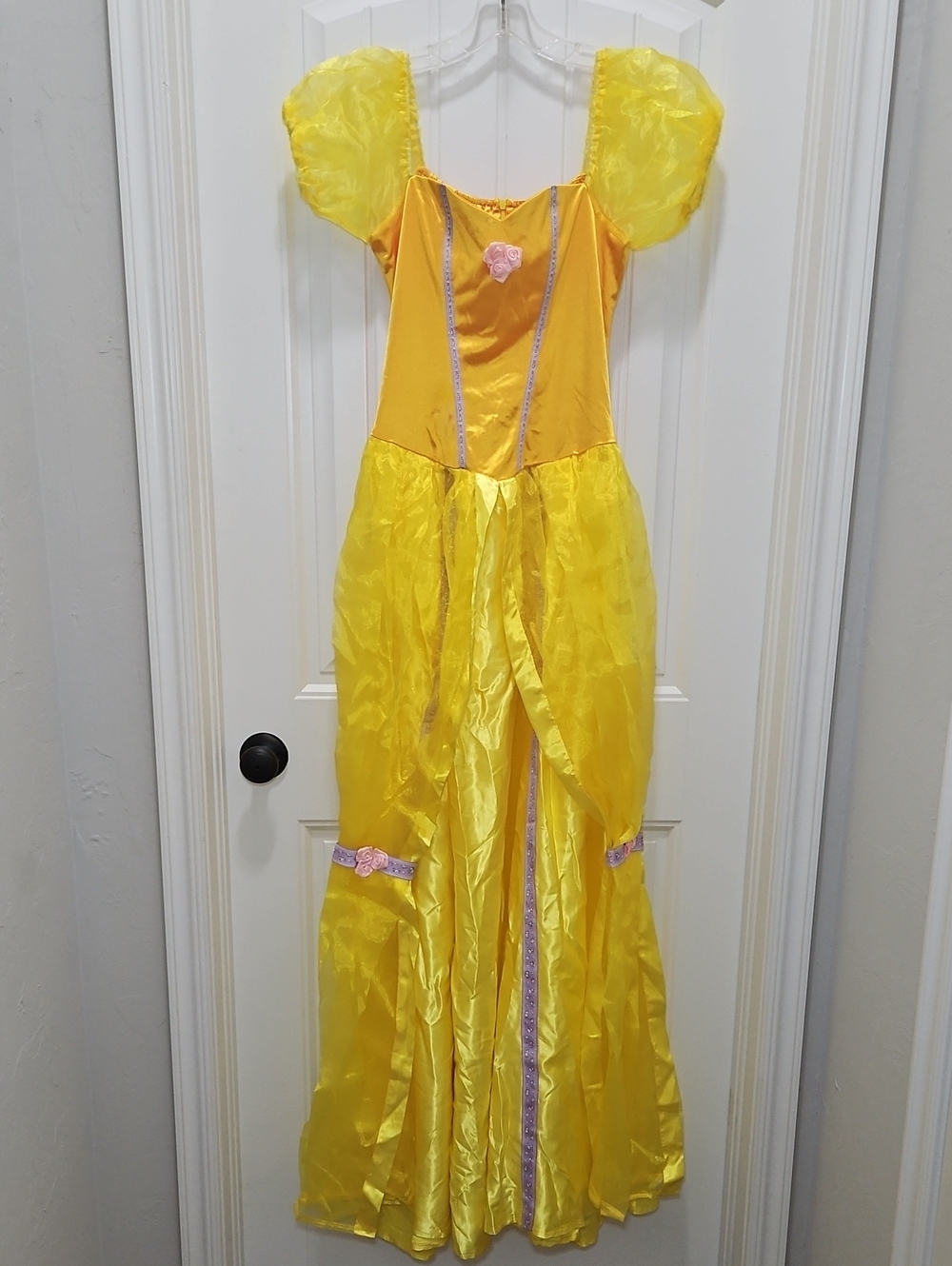 Beauty & The Beast Belle Princess Costume Dress New Women's Cosplay Dress-Up